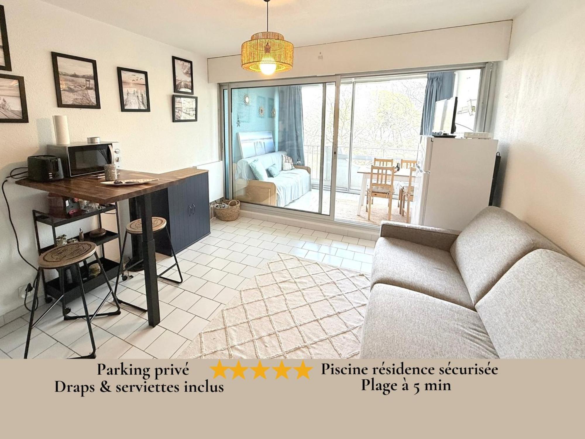 Appart Grande Motte Quartier Couchant - Parking - Balcon- Piscine - Plage 300M La Grande-Motte Exterior photo